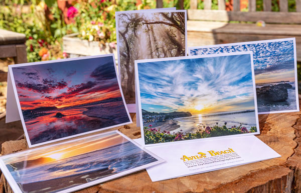 Avila Beach Sunrise Greeting Cards